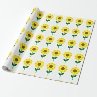 Papier Cadeau Tournesol