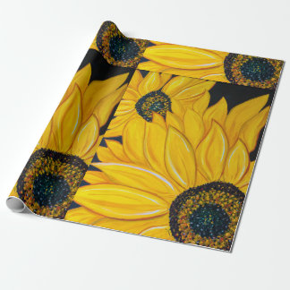 Papier Cadeau Tournesols de LineA