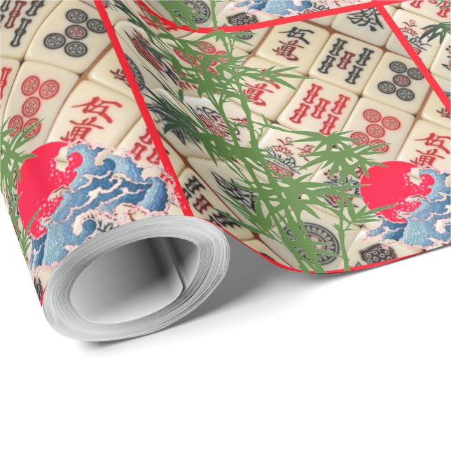 Papier Cadeau Tous occasionnent oriental (Coin rond)