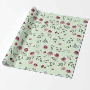 Papier Cadeau Tout est Rosie