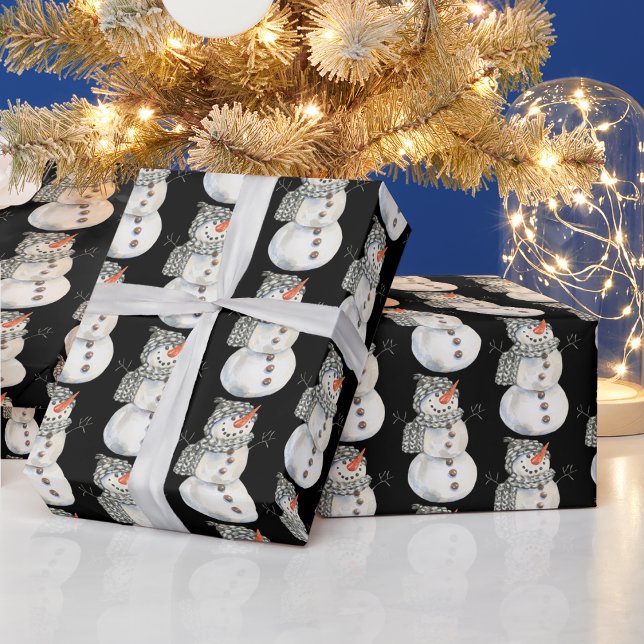 PAPIER CADEAU TOUT LE MONDE EST NEIGE (Créateur téléchargé)