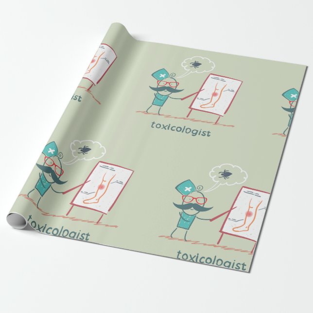 Papier Cadeau Toxicologue (Déroulé)