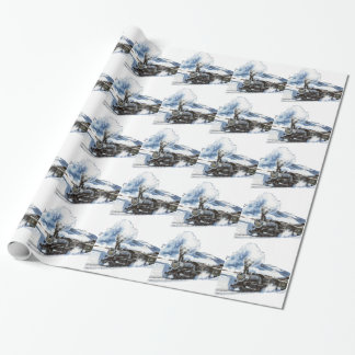 Papier Cadeau train