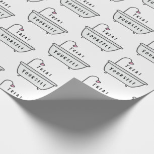 Papier Cadeau Traitez-Vous Le Papier D'Enveloppement