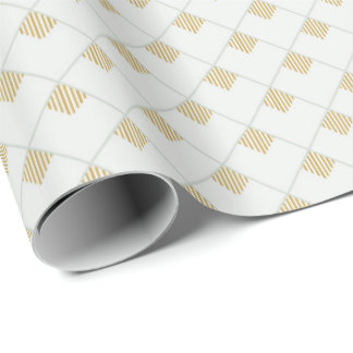 Papier Cadeau Traits de minimalisme géométrique