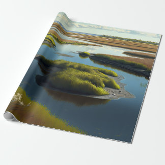 Papier Cadeau Tranquillité Côtière