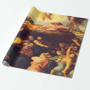 Papier Cadeau Transfiguration Du Christ - Raphaello Sanzio 1520