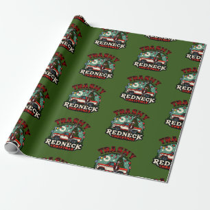 Papier Cadeau Trashy Redneck Christmas