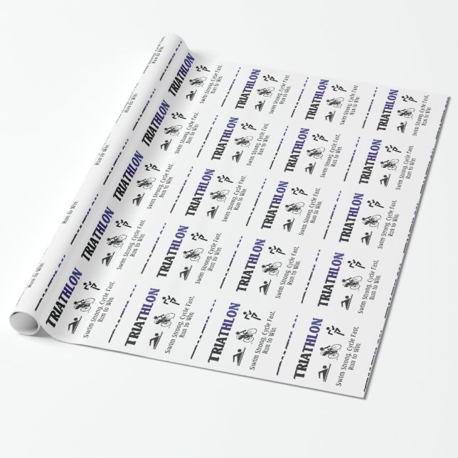 Papier Cadeau Triathlon SUPÉRIEUR (Déroulé)