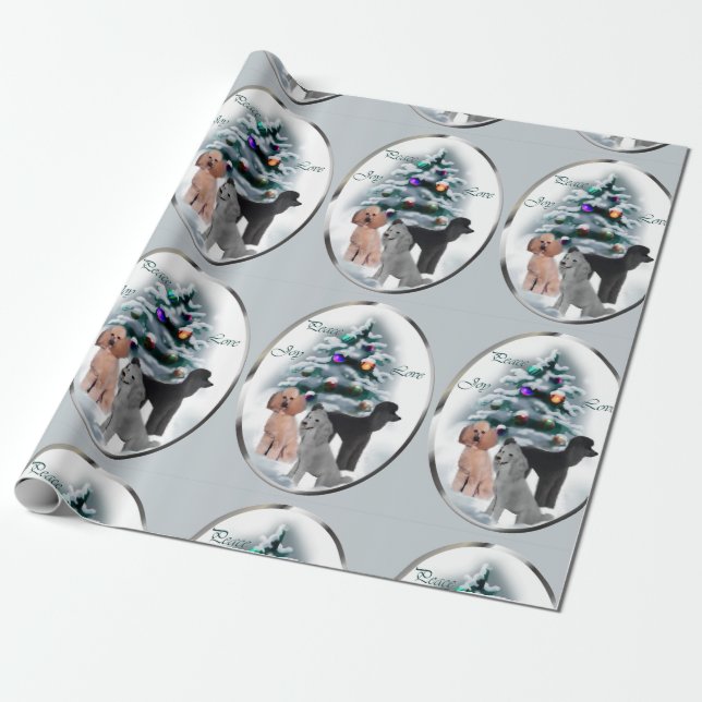Papier Cadeau Trio de canicules Noël (Déroulé)