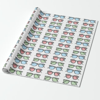 Papier Cadeau Trois verres de croquis