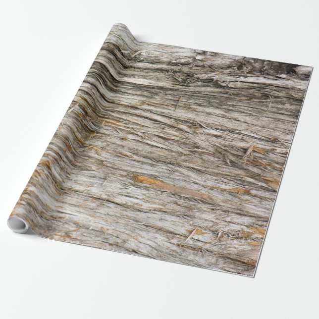 Papier Cadeau Tronc d'arbre (Déroulé)