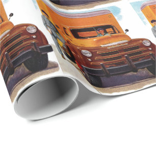 Papier Cadeau truckin de camionneurs de camion'