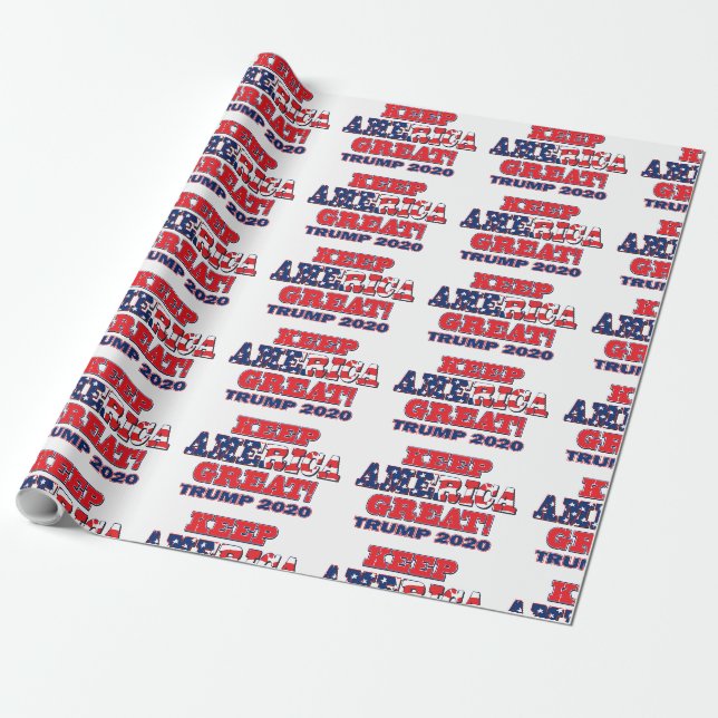 Papier Cadeau Trump 2020 (Déroulé)