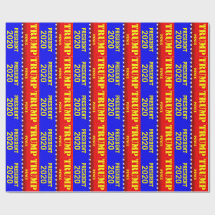 PAPIER CADEAU TRUMP 2020