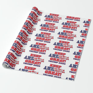 Papier Cadeau Trump 2020 redonne à l'Amérique sa grandeur