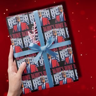 Papier Cadeau Trump à la maison de papa