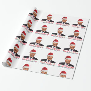Papier Cadeau Trump. Feliz Navidad, le Mexique va payer pour ça 
