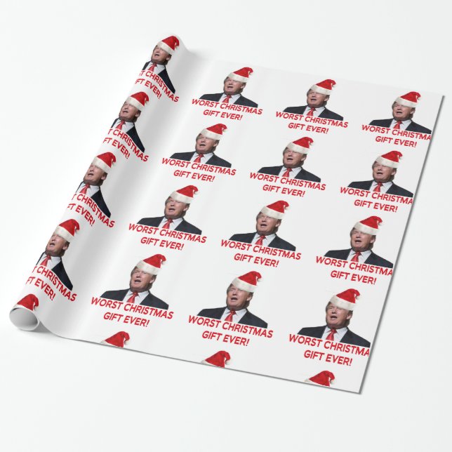 Papier Cadeau Trump, le pire cadeau de Noël jamais fait ! (Déroulé)