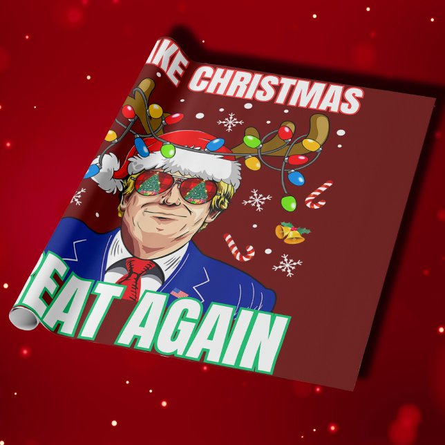 Papier Cadeau Trump rend Noël super à nouveau (Créateur téléchargé)