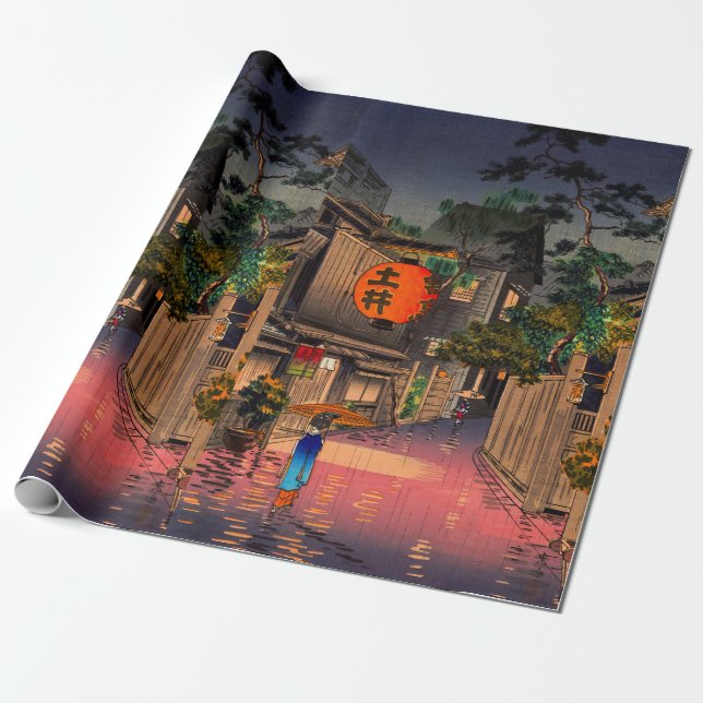Papier Cadeau Tsuchiya Koitsu - Soirée à Ushigome (Déroulé)