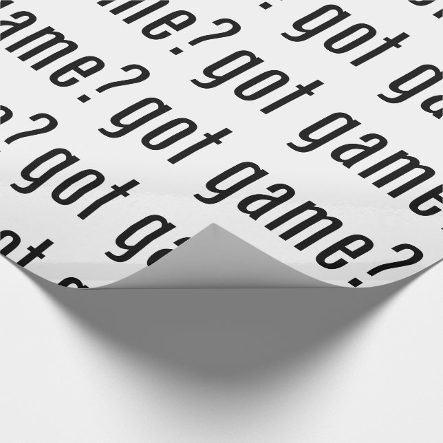 Papier Cadeau tu as du jeu ? (Coin)