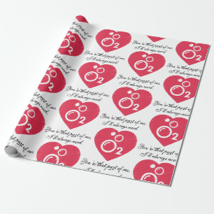 Papier Cadeau Tu es cette partie de moi dont j'aurai toujours be