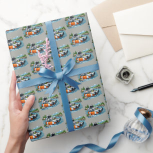 Papier Cadeau Tubage de rivière astronaute
