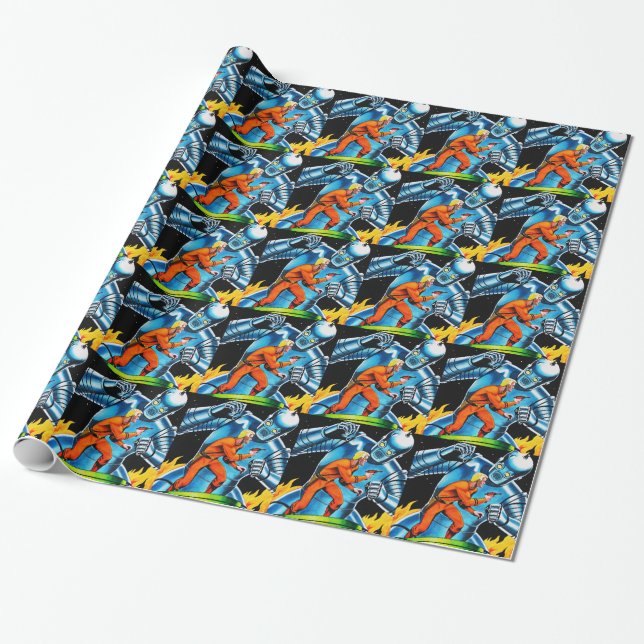 PAPIER CADEAU TUEUR GÉANT (Déroulé)