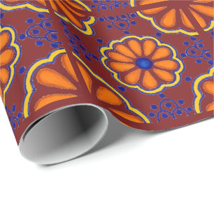 Papier Cadeau Tuile de Talavera