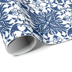 Papier Cadeau Tuile Feuille d'Acanthus