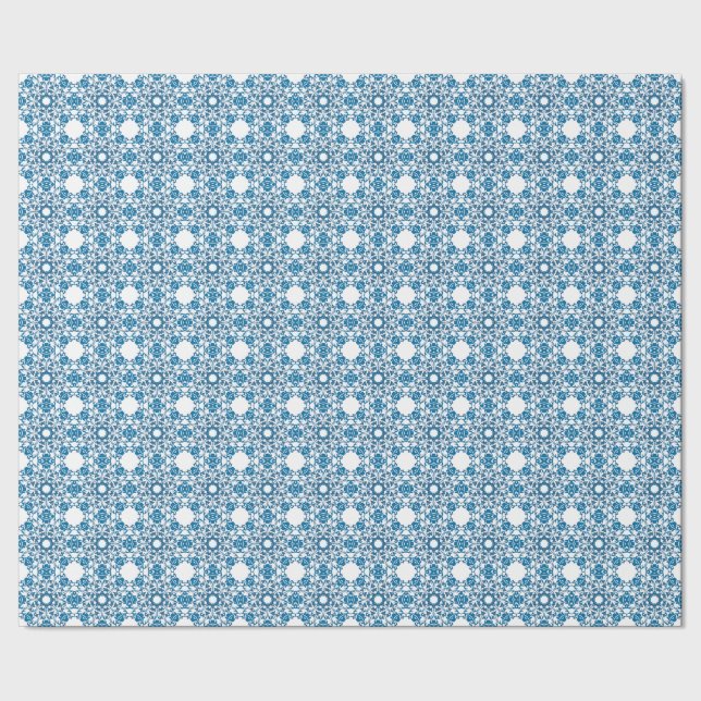 Papier Cadeau Tuiles portugaises (Couture)