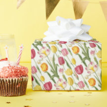 Tulipes Vintages colorées