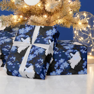 Papier Cadeau Tuxedo Chat bleu tuxedo chats artisanat tuxie chat