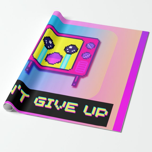 Papier Cadeau Tv Cry (Déroulé)