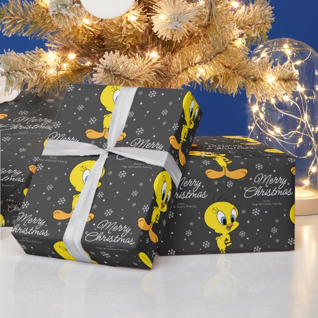 Papier Cadeau TWEETY™ Biry Joyeux Noël (Vacances)