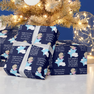 Papier Cadeau Twinkle, Twinkle Little Star - Girl