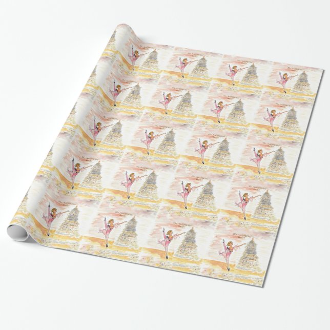 Papier Cadeau Twitt Clara et le casse-noix 2016 (Déroulé)