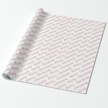 Typographie de Noël rouge foncé sur blanc
