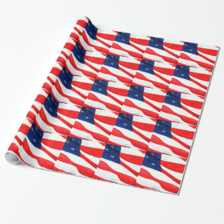 Papier Cadeau U.S.A. Drapeau