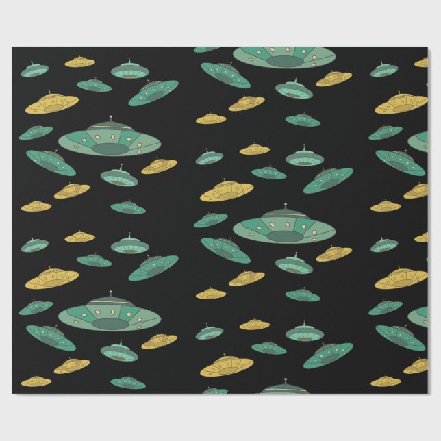 PAPIER CADEAU UFO (Plat)