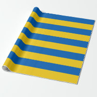Ukraine Drapeau bleu jaune rayures