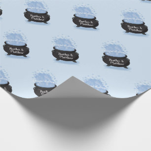 Papier Cadeau Un bébé est en train de brasser sorcier Baby showe