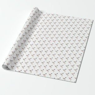 Papier Cadeau Un brillant néoplasticisme Art Monogramme. Lettre 