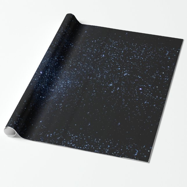 Papier Cadeau Un ciel complètement des étoiles (Déroulé)