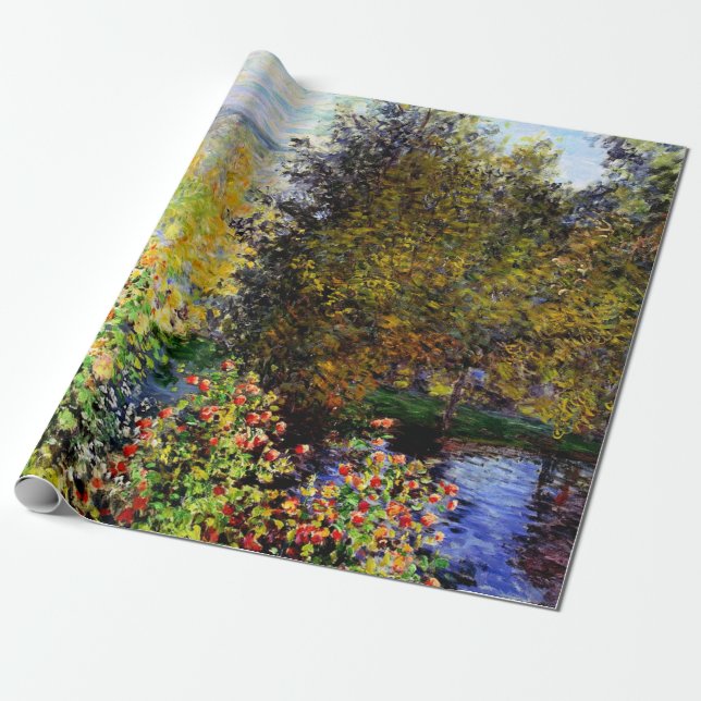 Papier Cadeau Un coin du jardin à Montgeron (Déroulé)