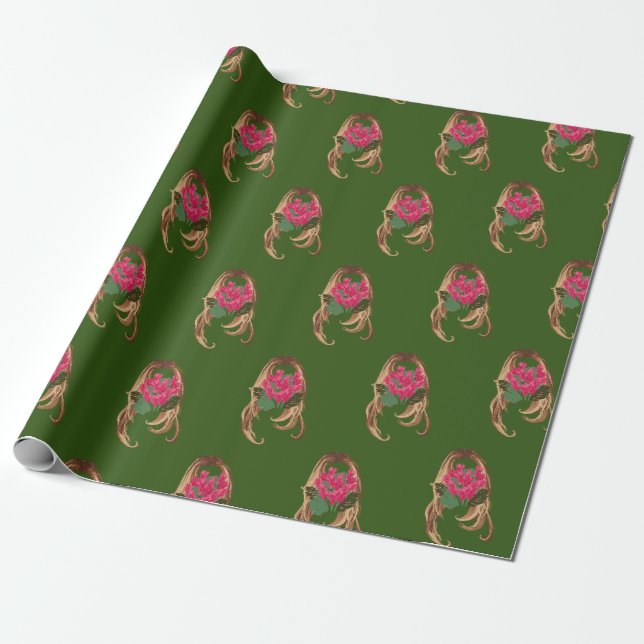 Papier Cadeau Un Esprit De Charme (Déroulé)