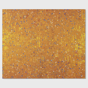 Papier Cadeau Un Klimt Or Inspiré