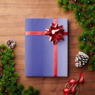 Papier Cadeau Un motif géométrique bleu complexe avec symétrie