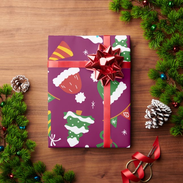 Papier Cadeau Un Noël parfait pour Snowman (Cadeau de vacances)